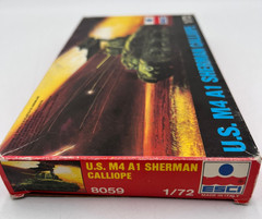 ESCI 8059 M4A1 Sherman Calliope Rocket Tank WWII 1:72 Scale Plastic Model Kit