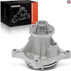 A-Premium Engine Water Pump W/Seal [SOHC V8 6.2L] Compatible with Ford – E,F