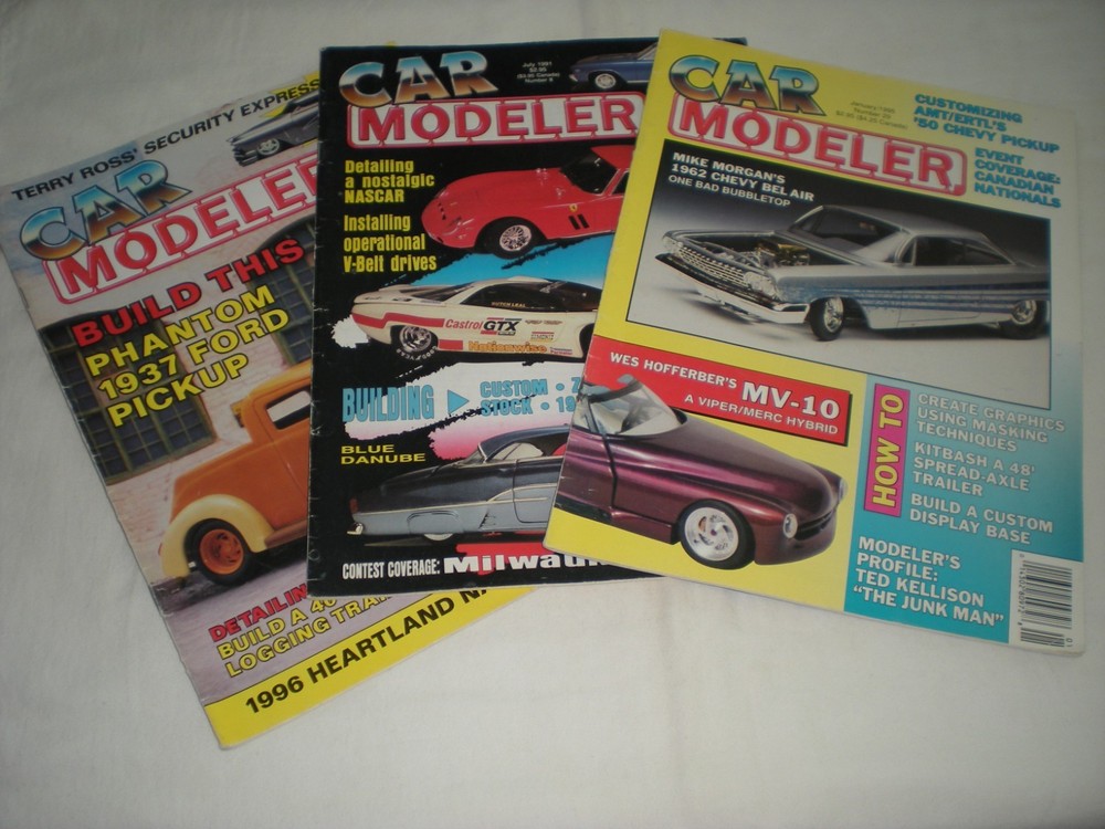 Car Modeler Magazine Lot { Please Read! }
