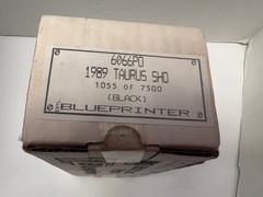 1989 Ford Taurus SHO Sedan Black #6066 Dealer PROMO NEW