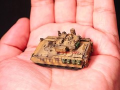 1/144 US M2A4 Bradley Tank Hand Finished Modern Warfare Diorama Battlefield 6