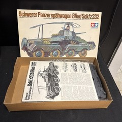 Tamiya Schwerer Panzerspähwagen (8-Rad) Sd.Kfz. 232 #MM136A 1/35 Scale