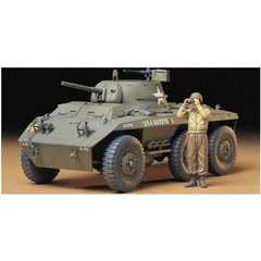 Tamiya USA TAM35228 1/35 U.S. M8 Light Truck Greyhound Plastic Model Kit