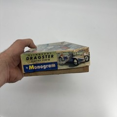 1959 MONGRAM SLINGSHOT DRAGSTER (ORIGINAL NOT REISSUE) W INSTRUCTIONS, PC49-98