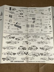 1960’s AMT 1960 Texaco Ford F-100 Pick-Up Truck 3-in-1 Model Kit Instructions