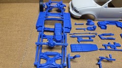 1996 Ford F-150 4×4 1/25 LINDBERG Started Model Kit for rebuilding or parts