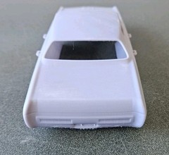 ABS-LIKE RESIN 3D PRINTED 1/25 1972 PLYMOUTH FURY 4-DOOR SEDAN BODY