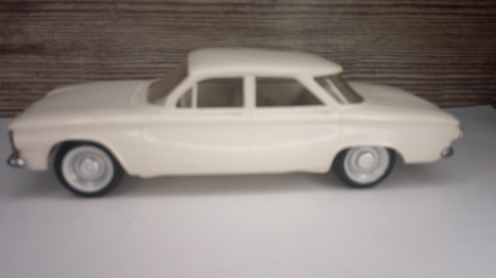 vintage dealer promo car 1960 Chevrolet Corvair white color Z40