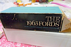 VINTAGE CAR PROMO 1963 ford WITH BOX lot 0 0 0000 6