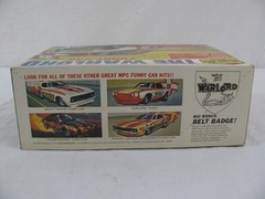 1972 MPC 1/25 the Warlord Camaro Funny Car Model Kit #1-2703-225 Sealed Bags!