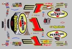 #1 Jeff Green Pennzoil DEI 2003 Monte Carlo 1/24th Scale Nascar Waterslide Decal