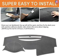 Dash Cover Mat for Toyota Camry 2007 2008 2009 2010 2011 Dashboard Cover Mat