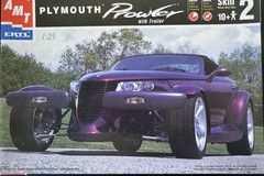 AMT/ERTL 8588 Plymouth Prowler with Trailer Parts Kit Bash Trunk Liner #103