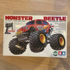 Tamiya Monster Beetle 1/14 RC Car Radio Control Buggy Blue Orange