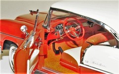 Hot Rod 55 Chevy Race Car Chevrolet Built Metal Model 1 18 57 12
