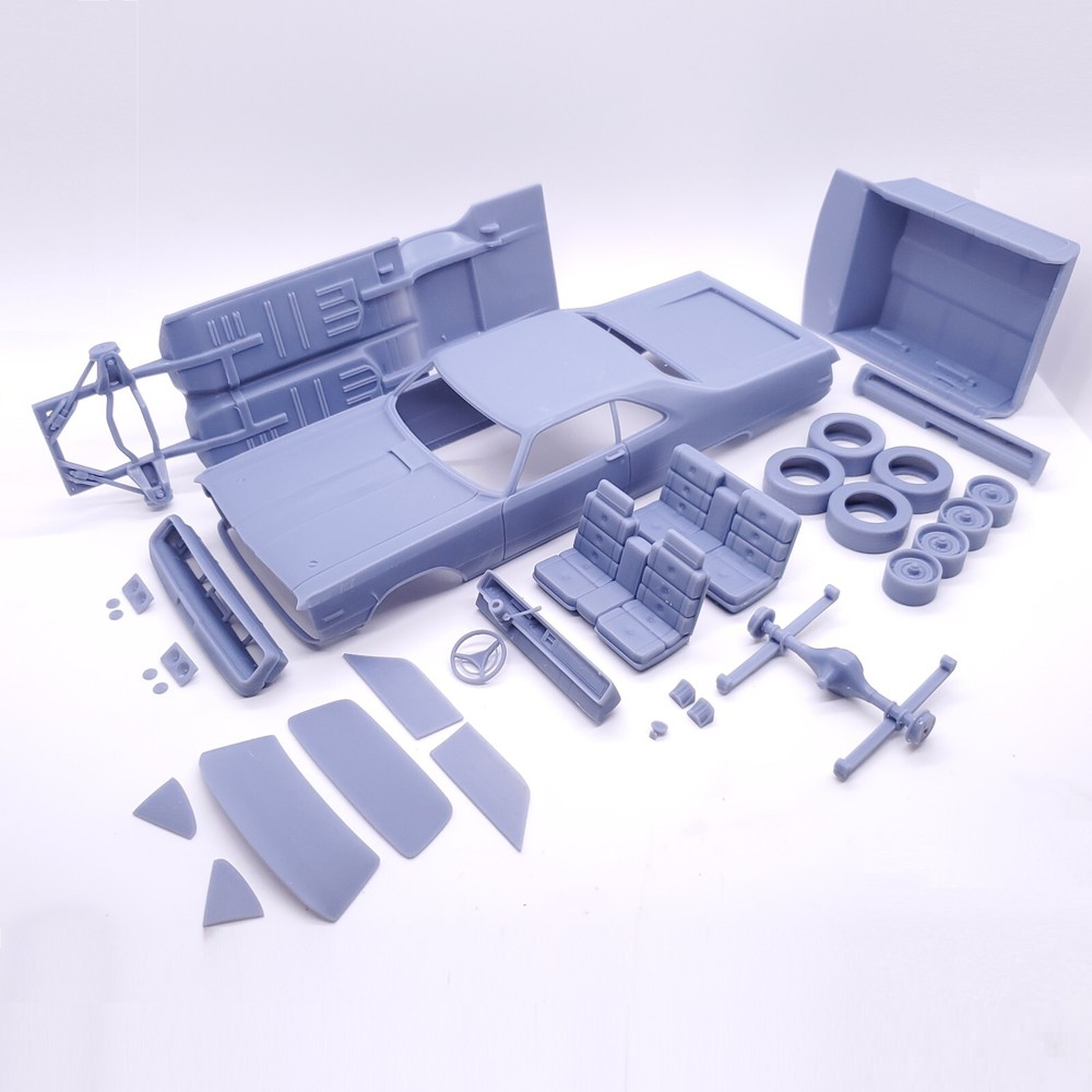 1970 Chrysler 300 – 1:25 Scale Resin Kit Accessories Classic Diecast Hurst Car