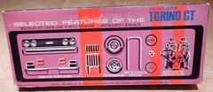 AMT 1968 Ford Fairlane Torino GT model kit unbuilt 60s issue screw bottom