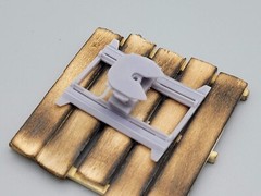 5th wheel hitch for pickup trucks for 1/24 and 1/25 scale model cars