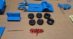 Amt/Ertl 1957 Ford 3 in 1 Model Kit 1/25 Open Box READ DESCRIPTION