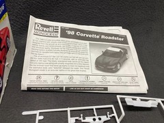 Revell ’98 Corvette Roadster Z06 Custom Painted Model 1/25 Detailed Trim Vette