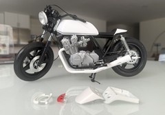 “Cafe Racer” 3D Printed Parts for 1:8 scale Honda CB900 Motorbike Kit