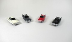 New SMC-869 1961 Chrysler Imperial LeBaron 4 Door HO-1/87 Scale Clear Resin Kit