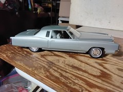 1971 Silver Cadillac EL DORADO Coupe Promo Dealer Model
