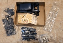 AMT T842 ’55 Chevy Nomad Wagon 1/16 model kit – Sealed bags, BLUE MOLDED