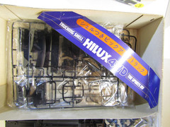 Nichimo 1:20 Scale Toyota HiLux 4WD “Trucking Shell”model kit # MC-2063 Rare Kit