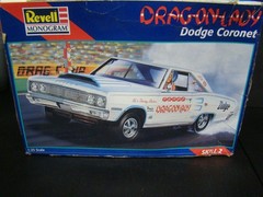 DRAG ON LADY DODGE CORONET 426 HEMI SUPER STOCK SHIRLEY SHAHAN SEALED INSIDE