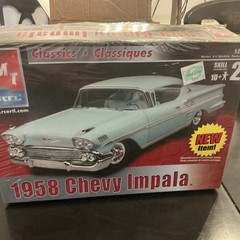 AMT ERTL 1:25 Car Kit 1958 Chevy Impala Classics Factory Sealed