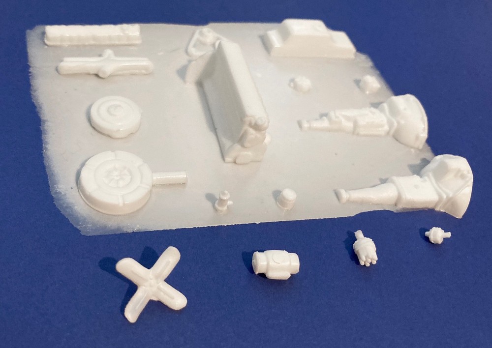 RESIN 1/25 FORD 144 170 200 6-CYL ENGINE KIT 1960 – 1977 BY KEN KITCHEN & BMCP