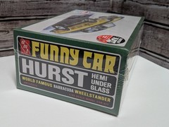 AMT Hurst Hemi Under Glass Barracuda Drag Car Model Kit Sealed