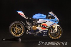 Award Winner Built Tamiya 1/12 Ducati 1199 Panigale S Tricolor +Martini Masking