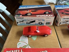 Lot Of 5 Vintage Snap Together Models In Original Boxes