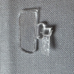 AMT 31851 ’57 Chevy Stepside 1/25 Step 7 Clear Passenger Side Window Parts Bash