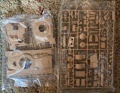 M247 Sgt York 1/35 Scale TAMIYA Partially Assembled Tank Model Kit