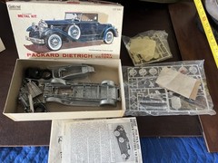 Vintage Gabriel Metal Model Kit 1/22 Scale Packard Dietrich