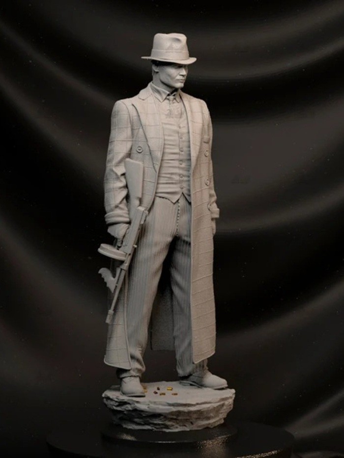 1/24 Scale Resin Figure Model Kit Gangs Member Figures Unassembled, Unpainted.