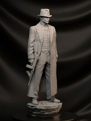 1/24 Scale Resin Figure Model Kit Gangs Member Figures Unassembled, Unpainted.