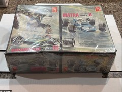AMT MANTA & BRABHAM DOUBLE ORIGINAL FACTORY SEALED KIT! #T417! CIRCA 1968! VMCP!