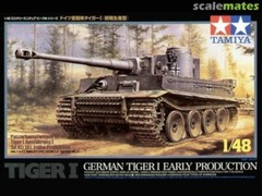 Tamiya 32504 1/48 German Sd.kfz 181 Tiger I Version E – New metal model tank