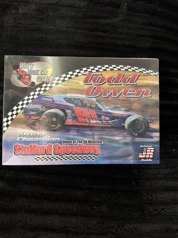 Asphalt Modified Stock Car Todd Owen 81 1:25 scale model car race car kit