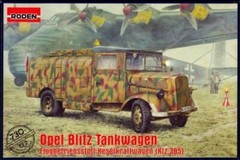 Roden 730 Opel Blitz Kfz.385 Truck Tankwagen, scale plastic model kit – 1/72