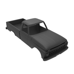 1/25 Scale Resin 1965 Ford F100 Long Bed 3D Printed