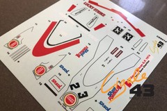 NEW Decals McLaren M23 1974 F1 1/43rd scale for Tameo Kits by Cigale 43 CDS014