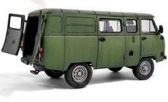 [NEW] 1/35 RUSSIAN UAZ 3909 VAN OLD CAR VEHICLE PLA MODEL DIECAST ACADEMY 13552