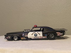 1969 Pontiac Grand Prix Funny Car (California Highway Patrol Tribute)