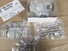 1957 Boyd Coddington Red CHEVY Hard Top AMI ERTL American Hot Rod Kit 1:25
