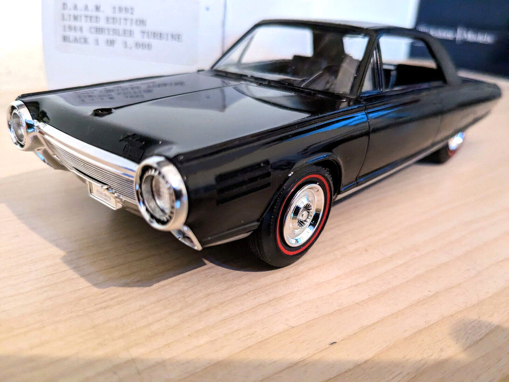*RARE! “DAAM 1992 LIMITED EDITION” 1964 CHRYSLER TURBINE CAR PROMO *GORGEOUS!